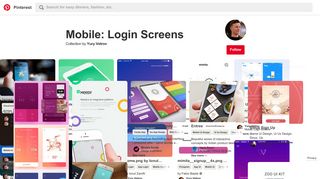 44 Best Mobile: Login Screens images | Mobile login, Mobile design ...