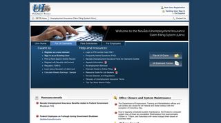 For UI Claimants - UInv - The Nevada Unemployment Insurance Claim ...