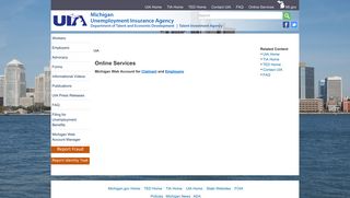 UIA - Online Services - State of Michigan