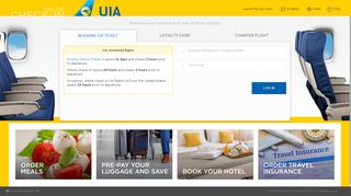 Online check-in – Ukraine International Airlines (UIA)