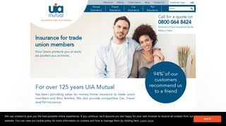 UIA Mutual – Home Insurance for trade union members