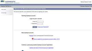 Employer login