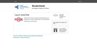 Login - Studentweb - fsweb.no