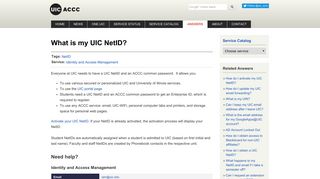 What is my UIC NetID? | Academic Computing and Communications ...