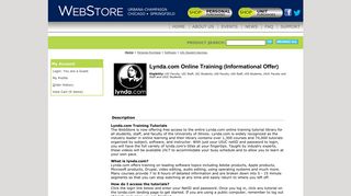 Lynda.com Online Training (Informational Offer) | University of Illinois ...