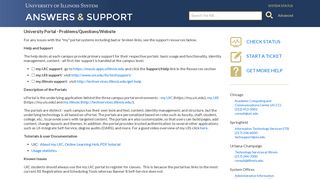 University Portal - Problems/Questions/Website
