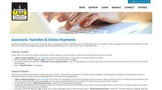 Automatic Transfers & Online Payments › University of Iowa ... - UICCU