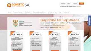DomesticSA - UIF Registrations - UIF Registration - Easy UIF Solution