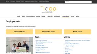 Employee Info | The Loop - University of Iowa Healthcare