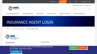 Insurance Agent Login | UIIA
