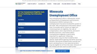 Minnesota Unemployment Office - Home | unemploymentclaims.org