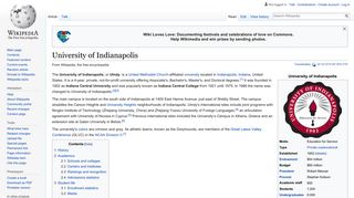 University of Indianapolis - Wikipedia