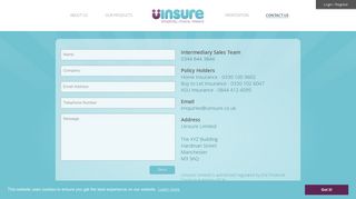 Contact Us - Uinsure