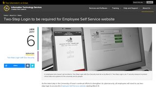 Two-Step Login to be required for Employee Self Service website ...