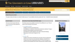 UI Email/Internet - Subject Guides - University of Iowa