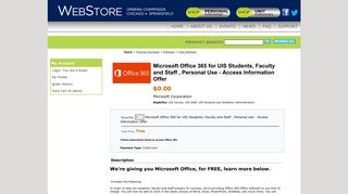 Microsoft Office 365 for UIS Students, Faculty and Staff , Personal Use ...