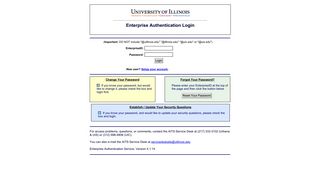 Enterprise Authentication Service: Login