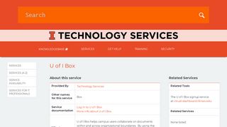 U of I Box | Technology Services at Illinois
