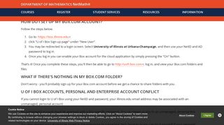 Instructions for using Box at U of I | NetMath at Illinois