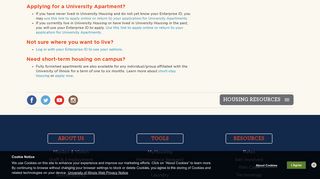 Log In to Apply, University Housing at the University of Illinois