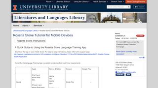 Rosetta Stone Tutorial for Mobile Devices – Literatures and ...