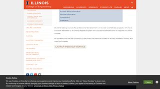 Web Self-Service - Illinois Engineering