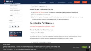 iMBA - Student Self-Service/Registration