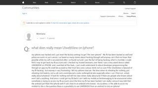 what does really mean UIwebView on Iphone? - Apple Community ...