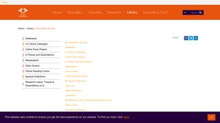 UJ LIbrary Information Sources - The Uj