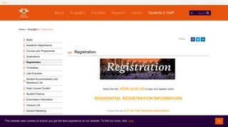 Registration - The Uj