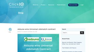 Adzuna wins Universal Jobmatch contract | ClickIQ