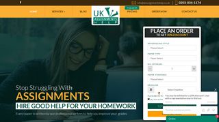 UK Assignments Help - Best Assignment Help & Writing in UK