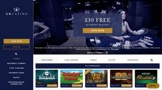 UK Casino | £10 FREE | Premium Online Casino & Games