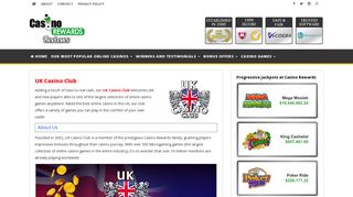 UK Casino Club | $700 Bonus | Casino Rewards