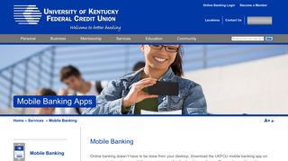 Mobile Banking Apps | University of Kentucky Federal Credit Union
