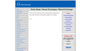 Home Swap / House Exchanges / Mutual Exchange - Ukhomeswap