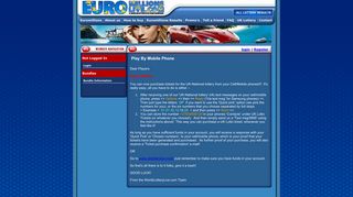 UK Lottery Live | UK LOttery Results - Mobile Play - Euromillions