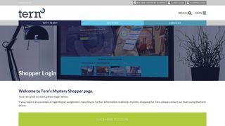 Shopper Login - Tern Consultancy Ltd