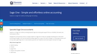 Sage One accountants Sheffield, Doncaster & Northampton