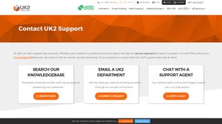 UK2 Support Contact & Knowledge Base - UK2.net