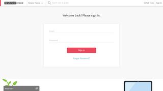 Sign in to Your Account - TestPrep-Online