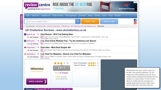 UK Chatterbox Reviews - www.ukchatterbox.co.uk | Chat Rooms ...