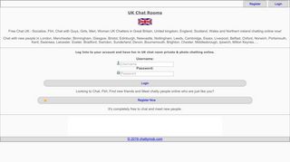 Free UK Chat Room, Meet UK Chatters United kingdom - ChattyMob