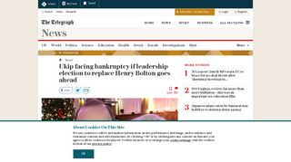 Ukip facing bankruptcy if leadership election to replace Henry Bolton ...