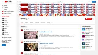 UKLotteryLive - YouTube