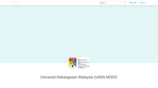 UKM MOOC - OpenLearning