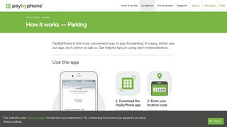 Pay for car park by phone or via our parking app | PayByPhone