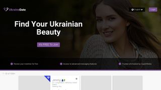 Find Your Ukrainian Beauty - UkraineDate.com