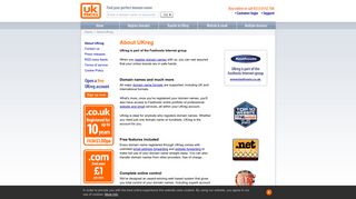 UKreg domain names - Domain name registration company UK - UKreg