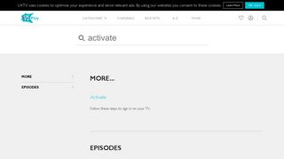 1 activate - UKTV Play